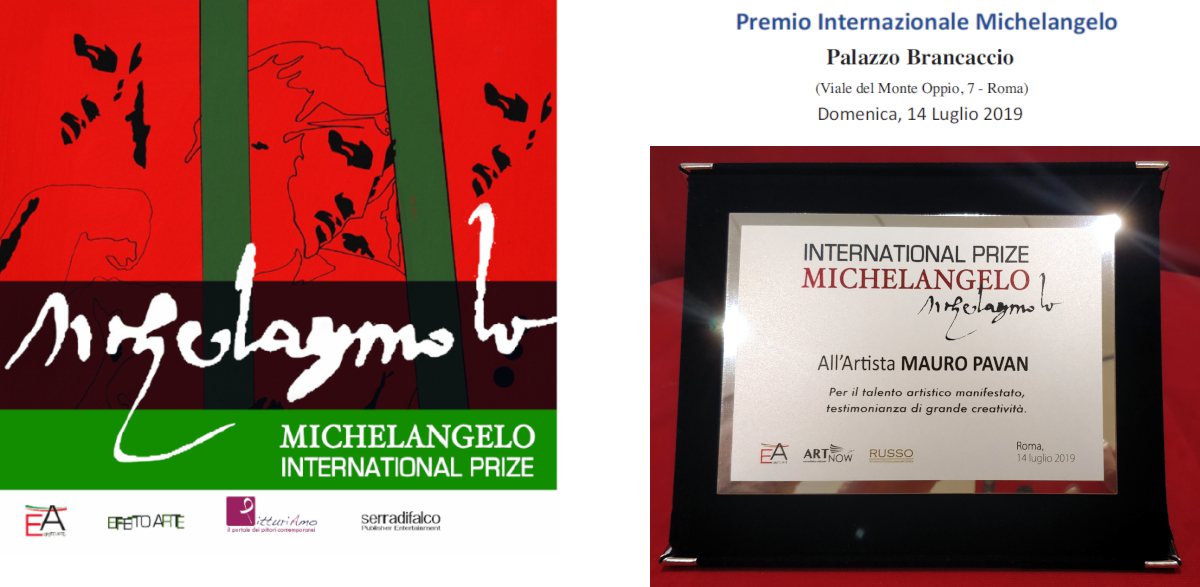 Premio Internazionale Michelangelo - 2019